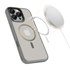 Tech-Protect MagEdge MagSafe case for iPhone 16 Pro Max - titanium-thumb-1