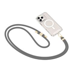 Tech-Protect C7S Rope Crossbody Strap Leash - Gray-thumb-1