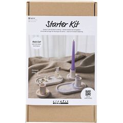 Starter Craft Kit - Resin Casting - 3 Candle Holders & 2 Trays (977539) / Toys