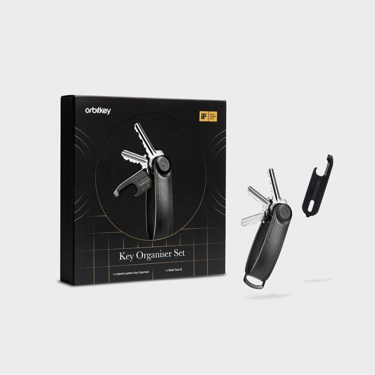 Orbitkey - Key Organiser Hybrid Leather + Multi-Tool v2 Set