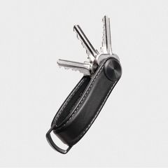 Orbitkey - Key Organiser Pro Leather - Blackout / Gadgets