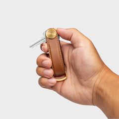 Orbitkey - Key Organiser Pro Leather - Cedar / Gadgets-thumb-4