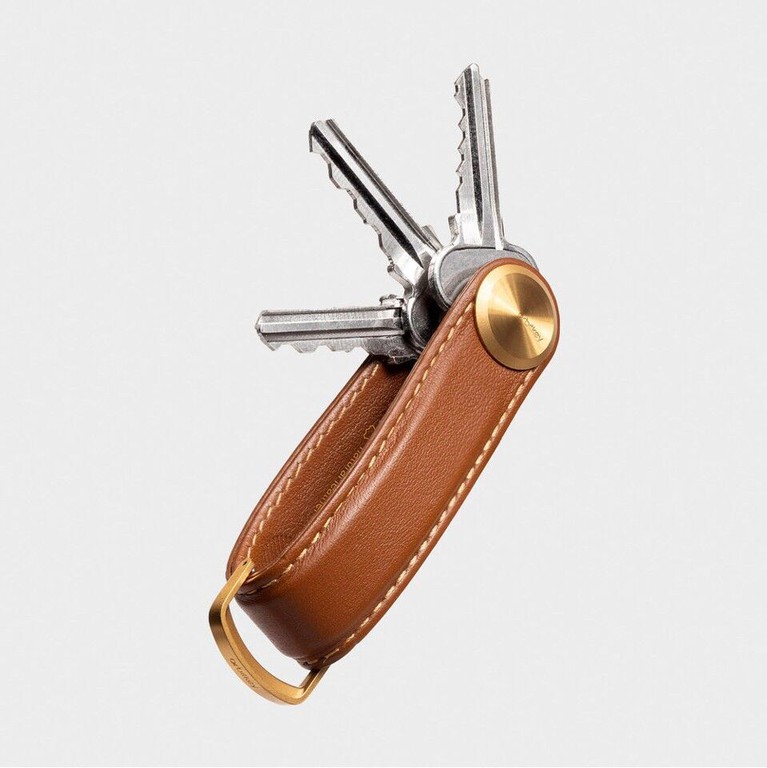 Orbitkey - Key Organiser Pro Leather - Cedar / Gadgets