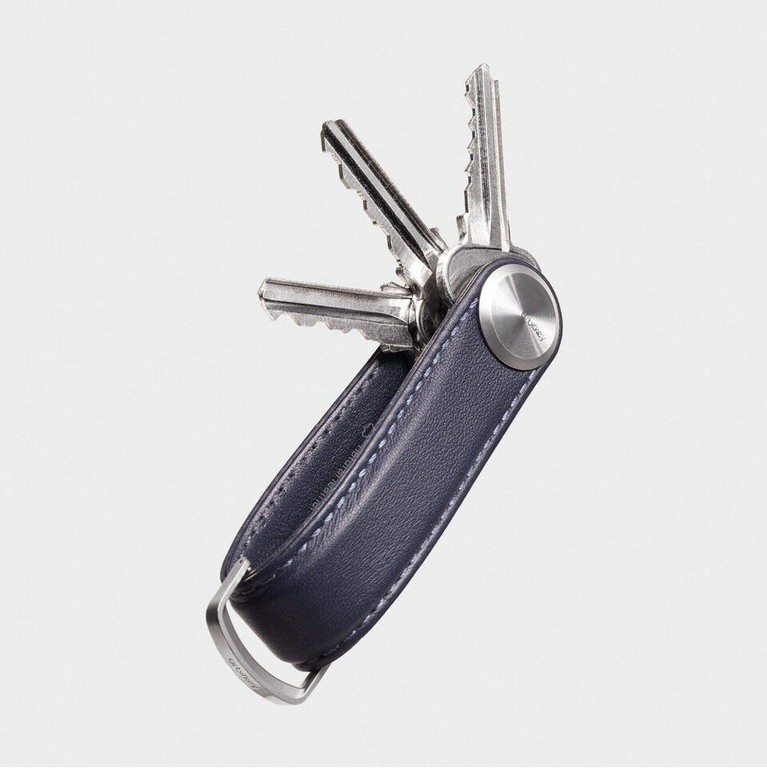 Orbitkey - Key Organiser Pro Leather - Sapphire / Gadgets
