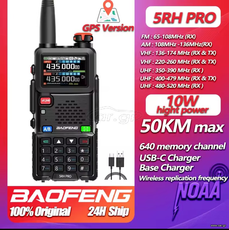 BAOFENG UV-5RH PRO GPS