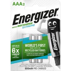 Energizer - Recharge Extreme Eco AAA 800mAh 2 pack / Electronics