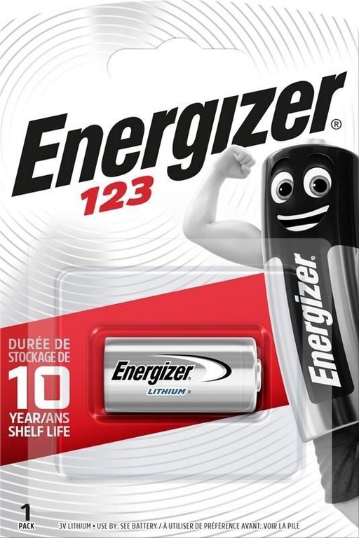 Energizer - Lithium Photo CR123 1-pack / Electronics