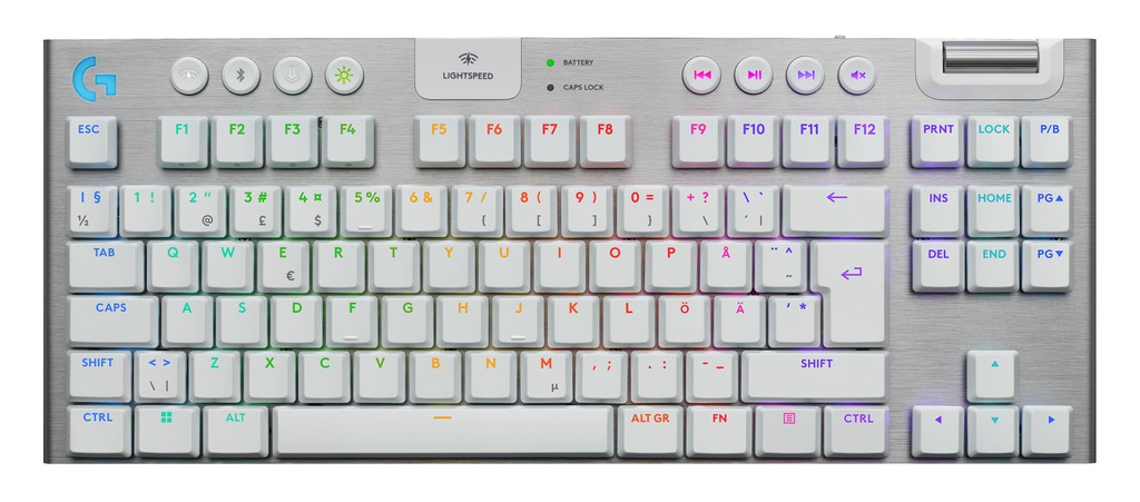 Logitech - G915 X LIGHTSPEED TKL Low-Profile Wireless Gaming Keyboard / Computers