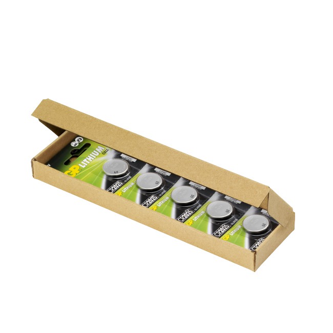 GP - Lithium Cell Battery CR2025, E-BOX, 10-pack / Electronics