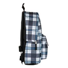 Plaid backpack 42cm-thumb-4
