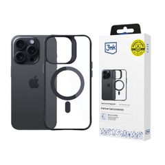 3mk Satin Armor MagCase for Apple iPhone 15 Pro - Transparent