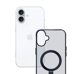 3mk Smoke Case Mag for Apple iPhone 16 plus - transparent-thumb-1