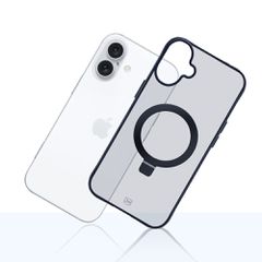3mk Smoke Case Mag for Apple iPhone 16 plus - transparent-thumb-2