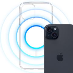 3mk Clear MagCase for Apple iPhone 15 Plus - transparent-thumb-2
