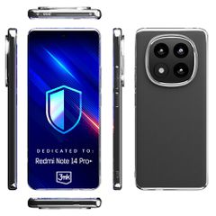 3mk Clear Case for Xiaomi Redmi Note 14 Pro+ - transparent-thumb-2