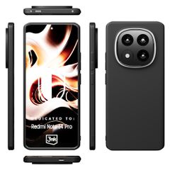 3mk Matt Case for Xiaomi Redmi Note 14 Pro - black-thumb-2