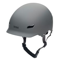 Trybike - Retro Helmet - Vintage Matte Grey - S