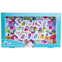 Squishmallows - Squish Squad Neon Wall Light - Neon Pink-thumb-2