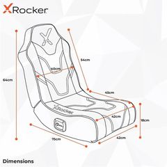 XROCKER SHADOW 2.0 FLOOR ROCKER - RED-thumb-1