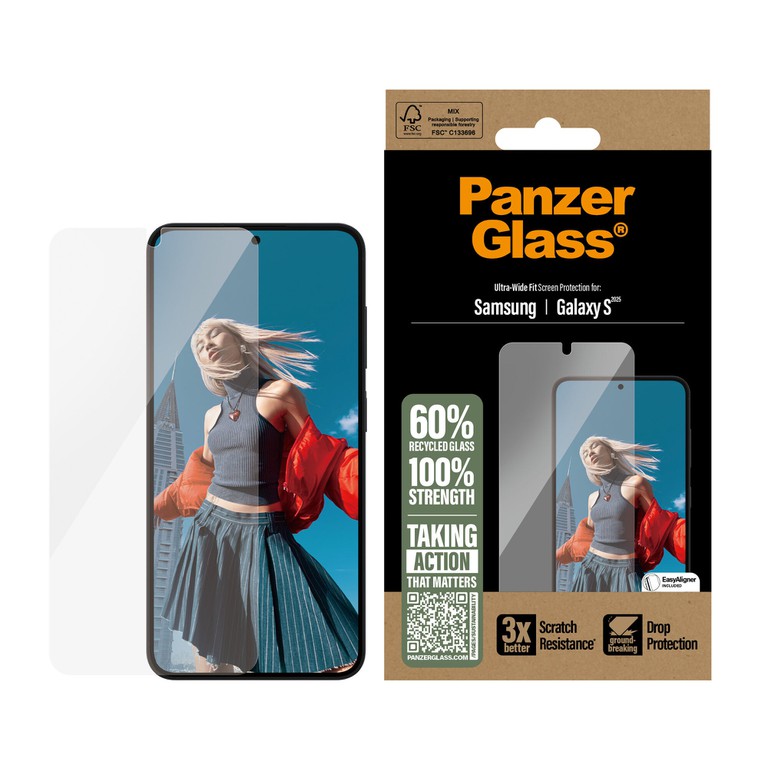 PanzerGlass - Screen Protector Galaxy S 2025, UWF / Electronics