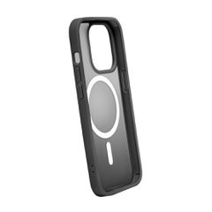 Puro Gradient MagSafe Silicone Case for iPhone 15 Pro Max - Black-thumb-1