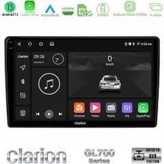 Clarion GL700 Series Dacia Duster 2022-2024 8Core Android13 4+64GB Navigation Multimedia Tablet 9″ Με Carplay & Android Auto Με Carplay & Android Auto