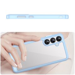 Outer Space Case with Gel Frame for Samsung Galaxy S25+ - Blue-thumb-3