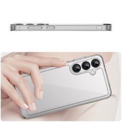 Outer Space Case with Gel Frame for Samsung Galaxy S25+ - Transparent-thumb-3