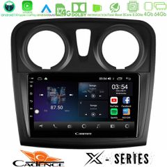 Cadence X Series Dacia Dokker 2014-2021 8core Android 14 4+64GB Navigation Multimedia Tablet 9″
