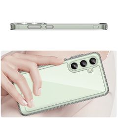 Outer Space Case with Gel Frame for Samsung Galaxy S24 FE - Transparent-thumb-4
