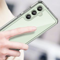 Outer Space Case with Gel Frame for Samsung Galaxy S24 FE - Transparent-thumb-3
