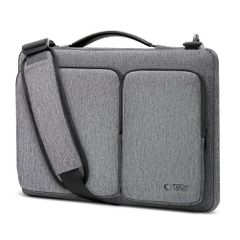 15-16 Tech-Protect Defender Bag Laptop Bag - Gray-thumb-1