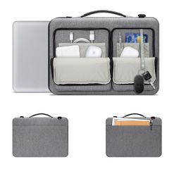 15-16 Tech-Protect Defender Bag Laptop Bag - Gray-thumb-2