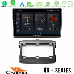 Cadence QG Series 8Core Android13 4+64GB Fiat 500L Navigation Multimedia Tablet 10″