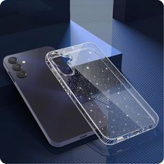 Tech-Protect FlexAir Case for Samsung Galaxy S25 - Clear-Glitter-thumb-3