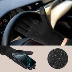 Tech-Protect WG01 Gloves with Touch Tips L - Black-thumb-2