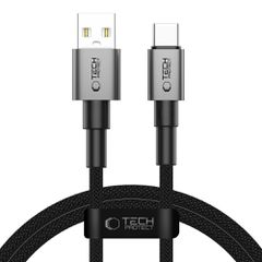 Tech-Protect UltraBoost DNA USB-A / USB-C Cable 15W/3A 100cm - Gray