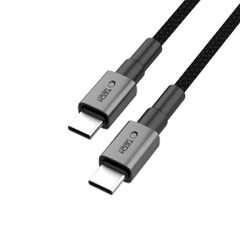 Tech-Protect UltraBoost DNA USB-C PD60W/3A Cable 25cm - Gray-thumb-2