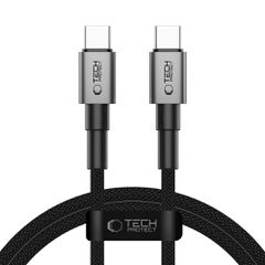 Tech-Protect UltraBoost DNA USB-C PD60W/3A Cable 100cm - Gray-thumb-0