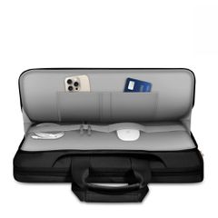 15-16 Tech-Protect Pocket Laptop Bag - Black-thumb-3
