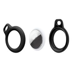 Tech-Protect Rough 2-pack case for Apple AirTag - black-thumb-2