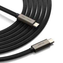 Ringke USB-C 3.2 Gen. PD240W Cable 100cm - Black-thumb-2
