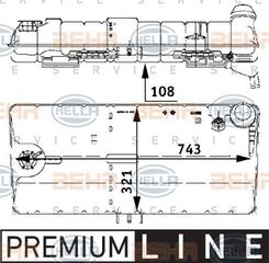 BEHR-HELLA ΔΟΧΕΙΟ ΔΙΑΣΤΟΛΗΣ, ΨΥΚΤΙΚΟ ΥΓΡΟ MAN HELLA 8MA 376 705-331