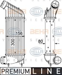 BEHR-HELLA ΨΥΓΕΙΟ INTERCOOLER HELLA 8ML 376 746-361
