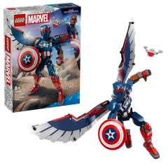 LEGO - Super Heroes - Captain America Construction Figure (76296) / Toys