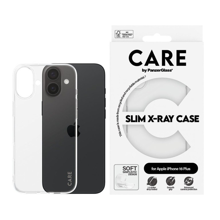 CARE by PanzerGlass - Case - iPhone 16 Plus / Electronics