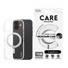 CARE by PanzerGlass - Feature Case - Transparent Silver - MagSafe - iPhone 16 / Electronics