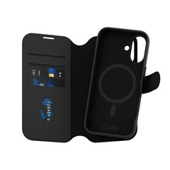 CARE by PanzerGlass - Case Two-in-One Wallet w. MagSafe - iPhone 16 / Electronics