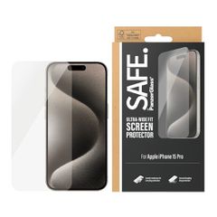SAFE by PanzerGlass - Screen Protector - iPhone 15 Pro - Ultra-Wide Fit / Electronics