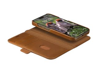 dbramante1928 - Lynge Flip Case - iPhone 15 Pro - Tan / Electronics